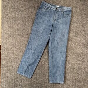 Vintage Liz Claiborne Jeans Womens 12 High Rise Straight Leg‎ Classic Y2K Denim